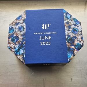 Bomb Party June Necklace. Lab Created Alexandrite With Rose Gold Plating.